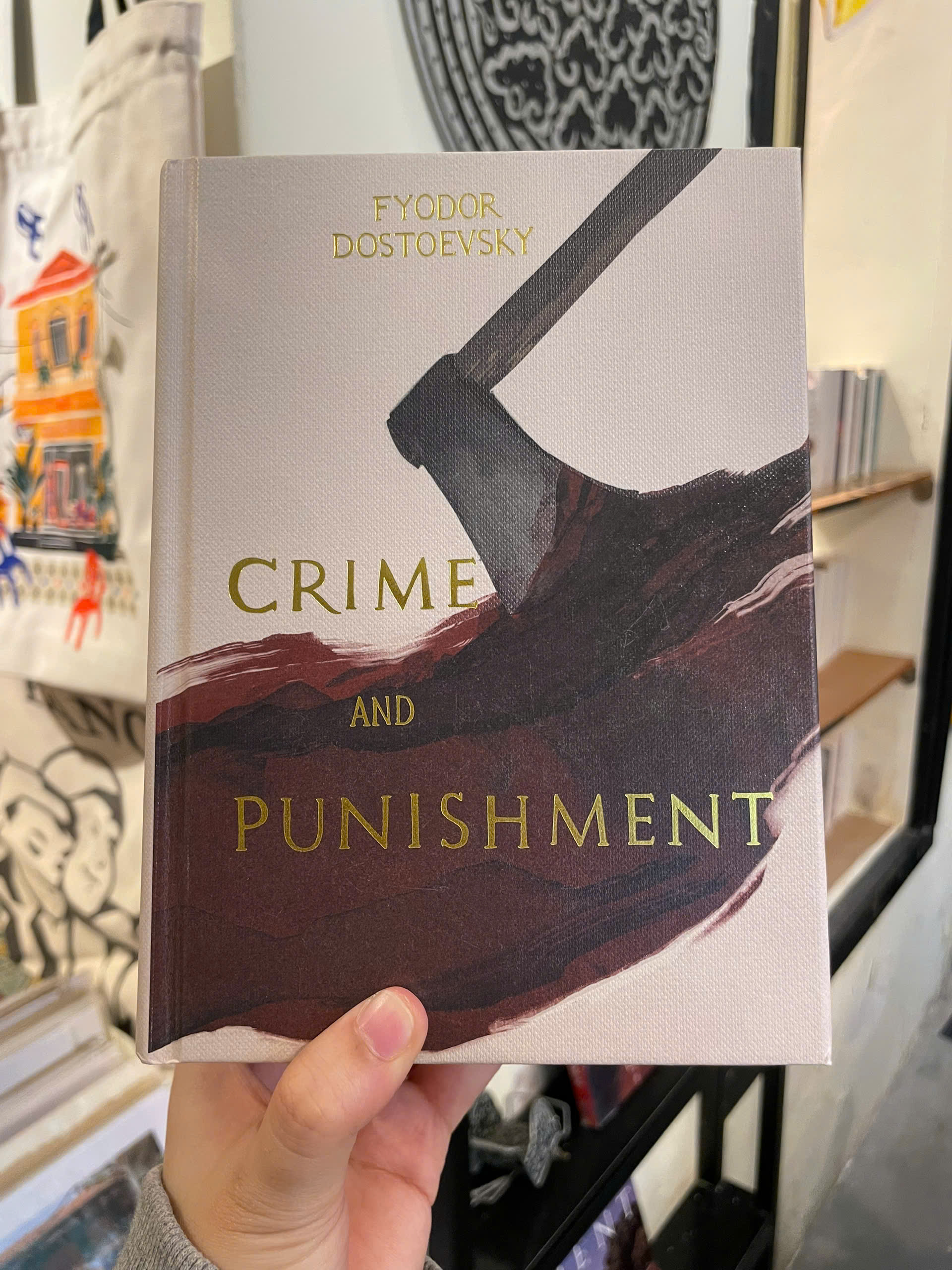 Sách - Crime and Punishment by Fyodor Dostoevsky | Classic Literature - Văn học Kinh điển Bìa cứng