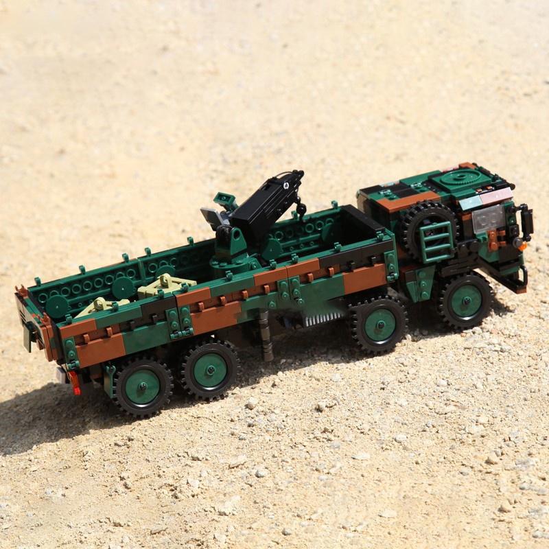 Đồ chơi Lắp ráp Xe Tải Quân sự KAT I - Xingbao XB06052 Armored Truck Xếp hình thông minh - mô hình trí tuệ