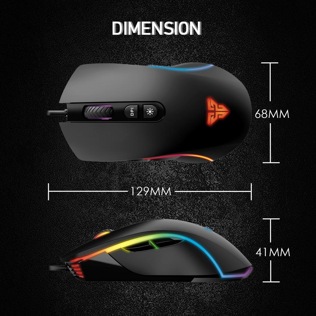 Chuột Gaming Có dây Fantech X16 THOR II 4200DPI LED RGB 16,8 Triệu Màu 6 Phím Macro Có Phần Mềm Tùy Chỉnh Riêng