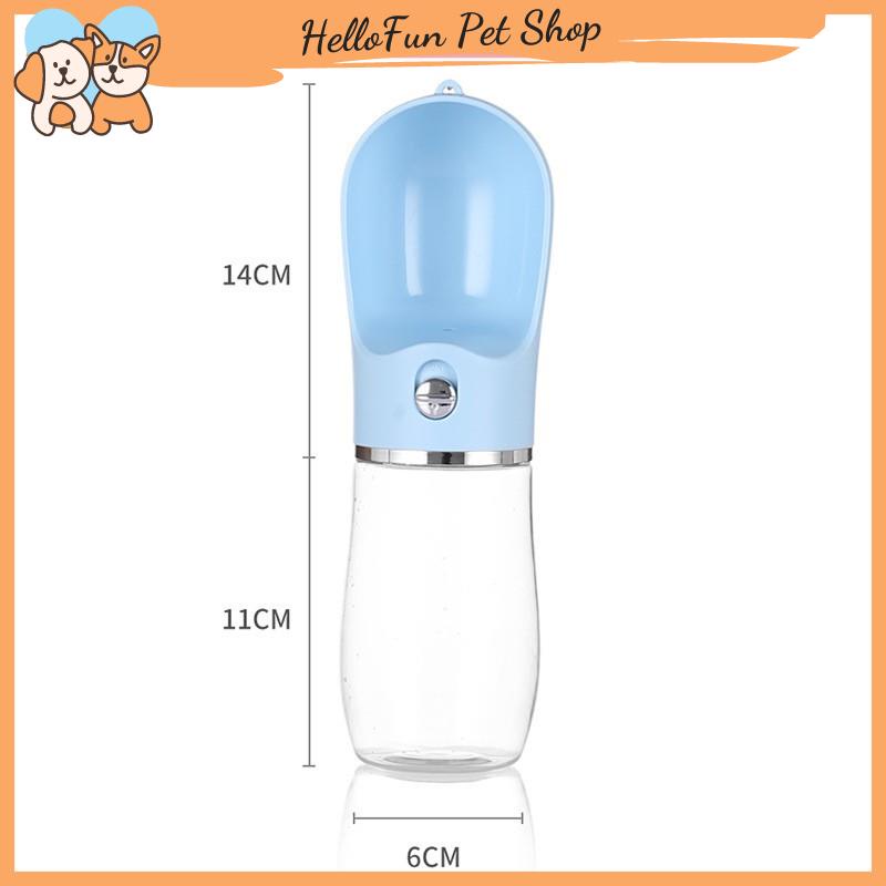 Bình nước cầm tay cho thú cưng 550ml