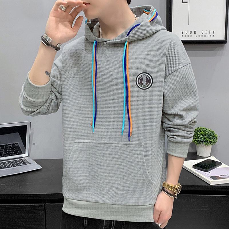 Áo Hoodie Nam Phối Dây Mũ Màu Sắc Dáng Oversize Phong Cách Ulzzang Thời Trang Zenkonu TOP NAM 243V2