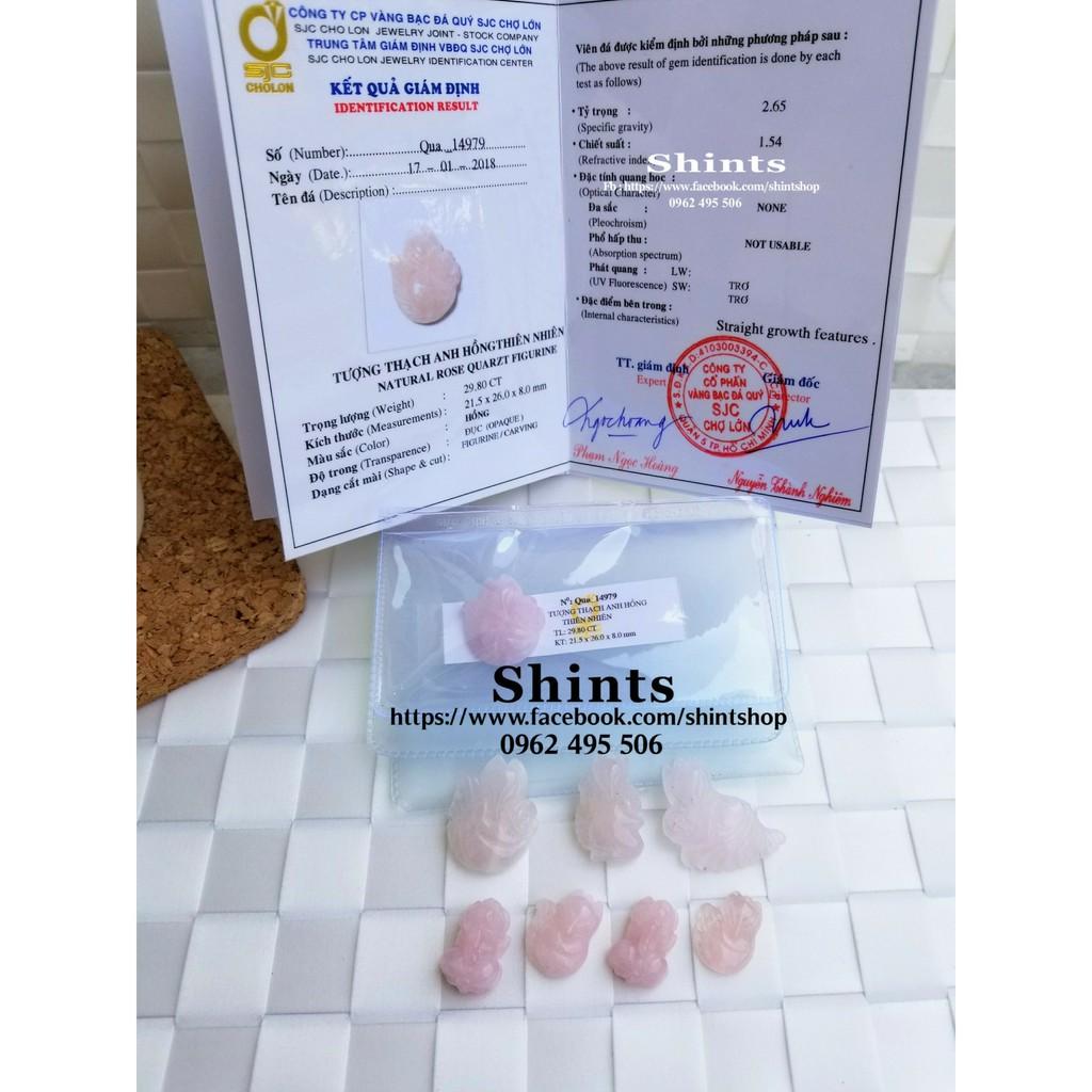VÒNG CỔ CỬU VỸ HỒ LY THẠCH ANH HỒNG