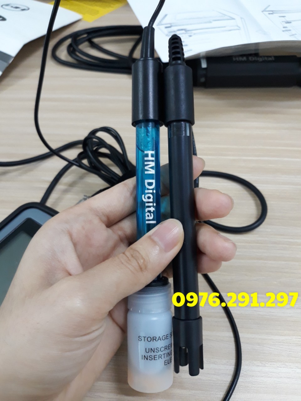 Máy đo đa chỉ tiêu PH, EC, TDS và nhiệt độ nước - HMDigital Mỹ