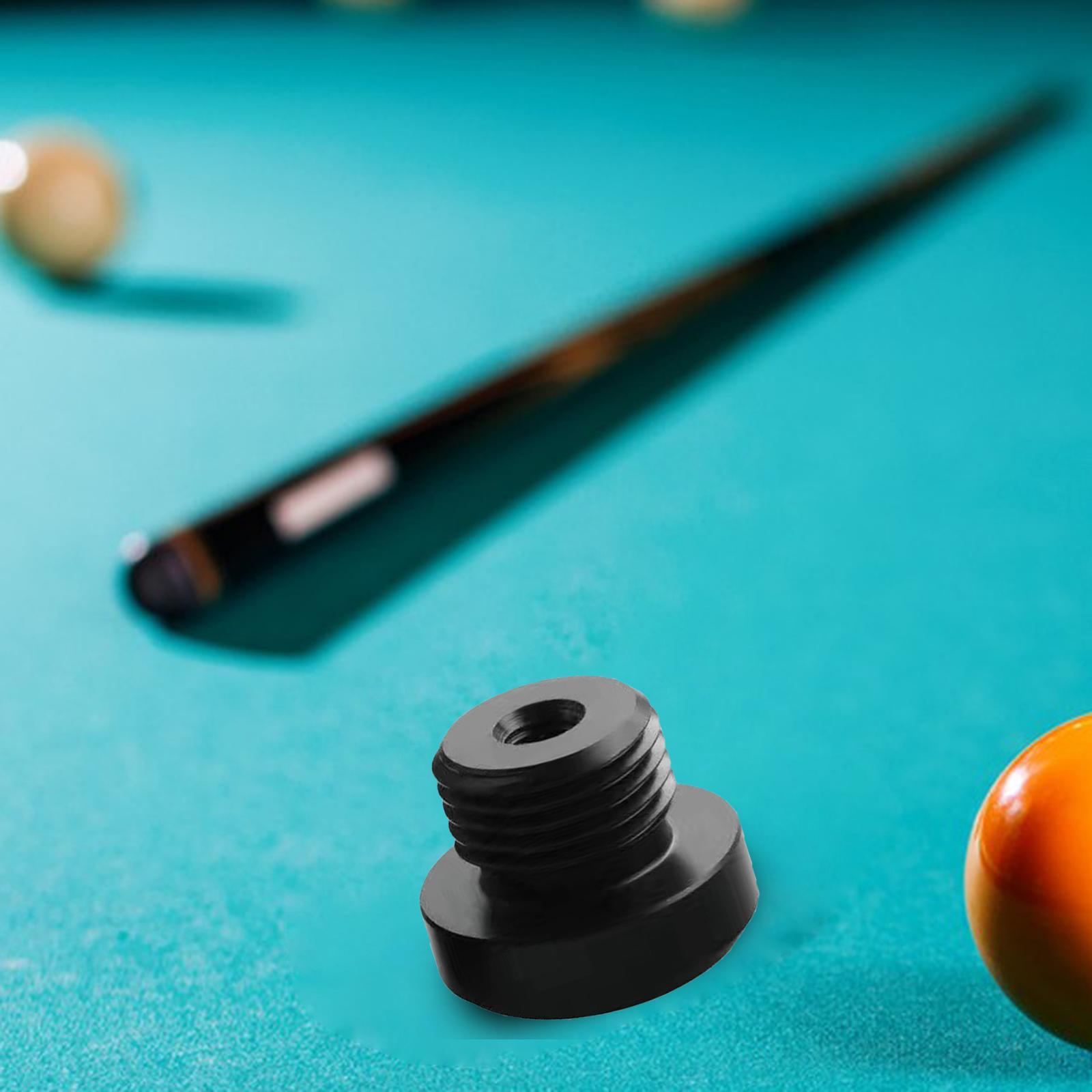 Pool Cue Extension Portable Practical Billiard Bottom Plug for Playing Clubs