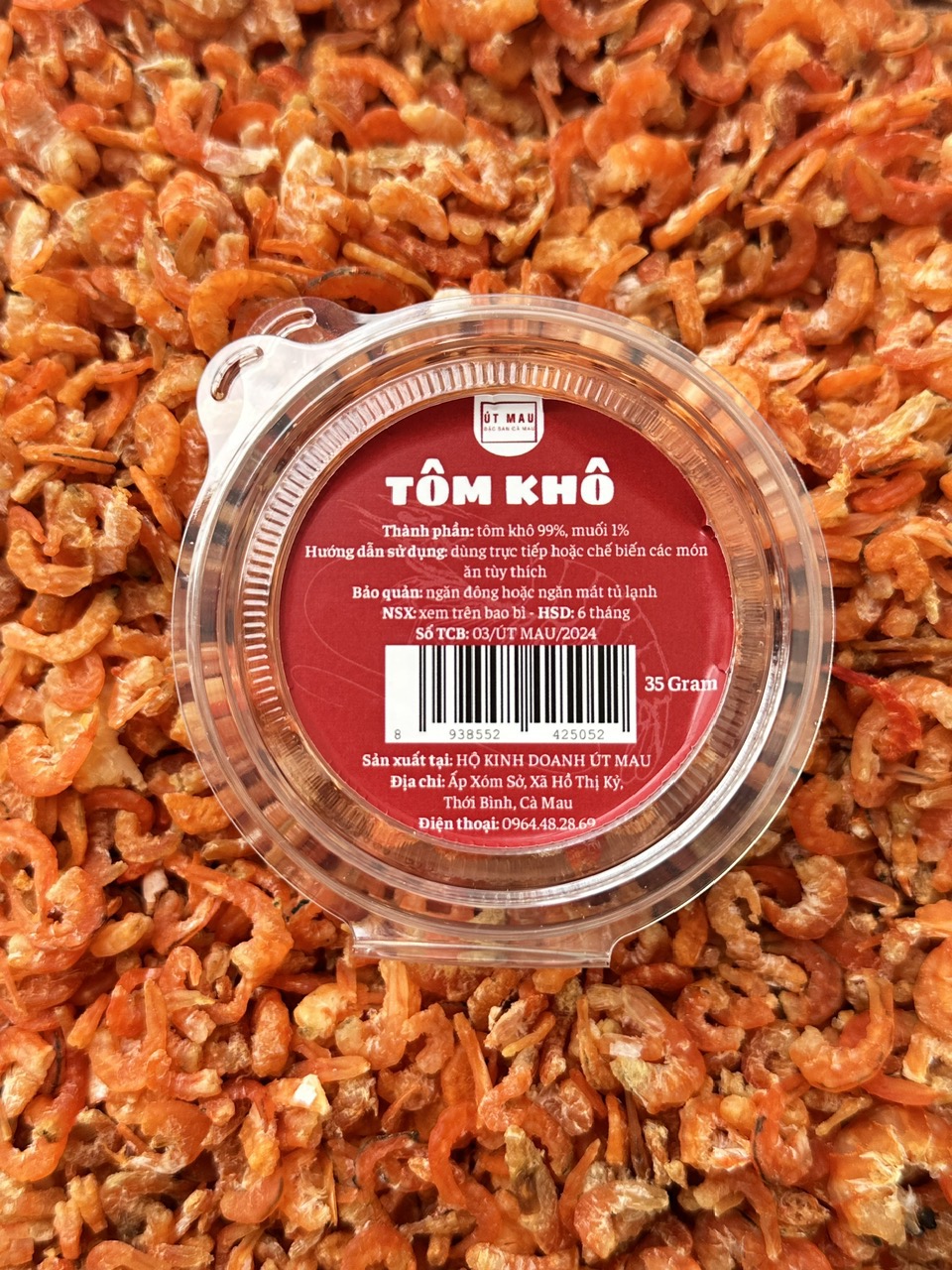 Tôm khô canh