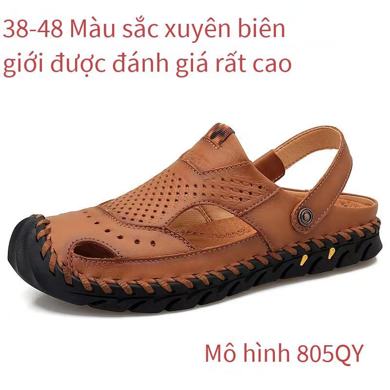 Giá ưu đãi dép dép nam dép đi trong nhà dép đi trong nhà giày lỗ xỏ lỗ phong cách mới