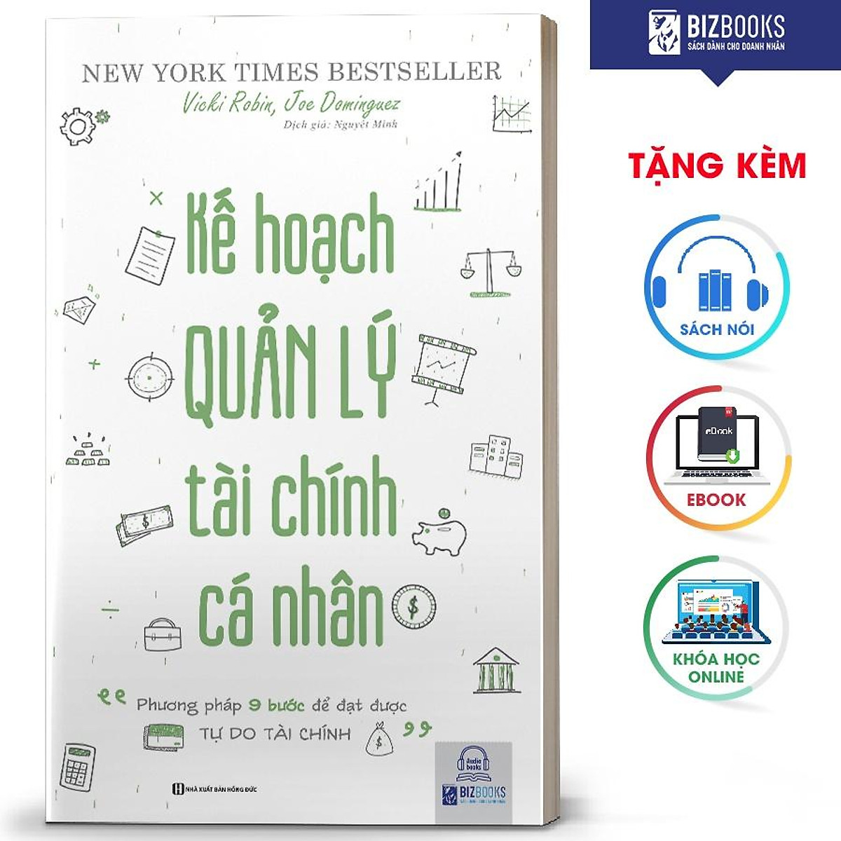 BIZBOOKS - Sách Kế Hoạch Quản Lý Tài Chính Cá Nhân: Phương Pháp 9 Bước Để Đạt Được Tự Do Tài Chính -  MinhAnBooks