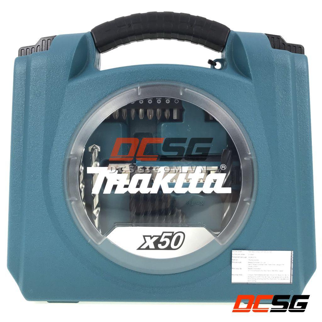 Bộ mũi khoan và vít tổng hợp 50 chi tiết Makita D-53687 | DCSG