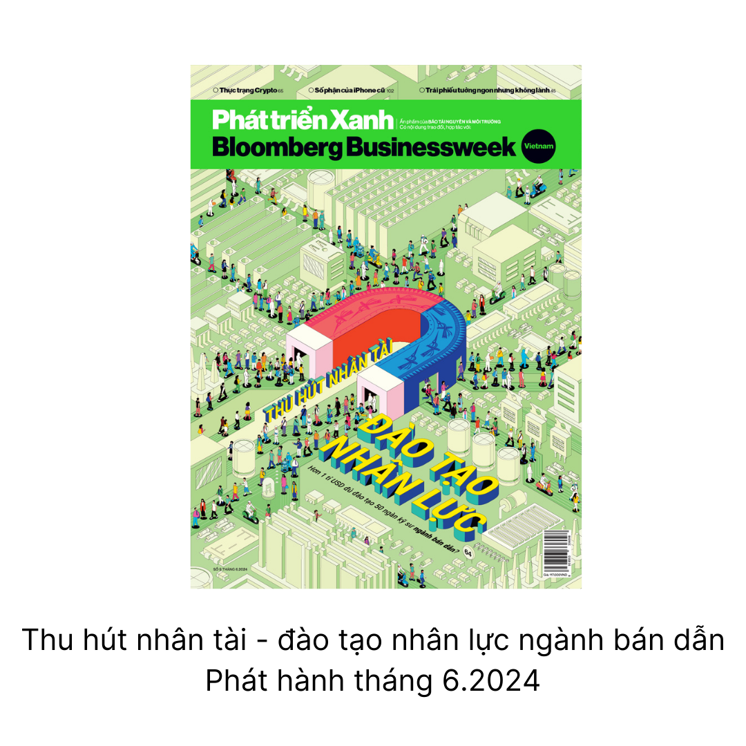 [Mua 5 tặng 1] Ấn phẩm Phát triển Xanh - Bloomberg Businessweek Vietnam 2024