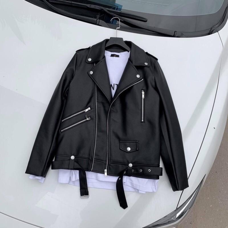 Được Kiểm Hàng Trước Áo khoác da Biker Cao cấp Nam NữHÀNG SIÊU CẤP