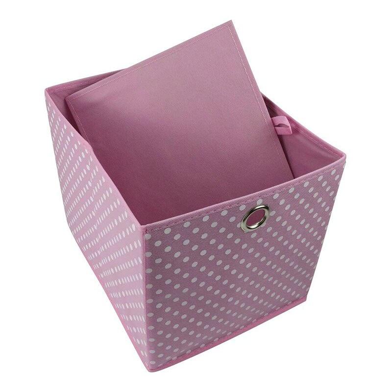 Home Non-Woven Storage Box Toy Storage Folding Storage Bin Home Makeup Organizer Laundry Basket Home Organization And Storage