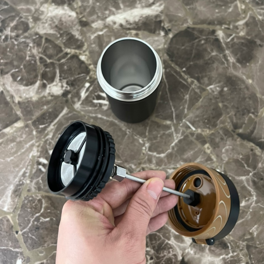 Bình giữ nhiệt kiêm pha cà phê, pha trà kiểu Pháp FK11 thiết kế 2 trong 1 với Dung tích: 320ml