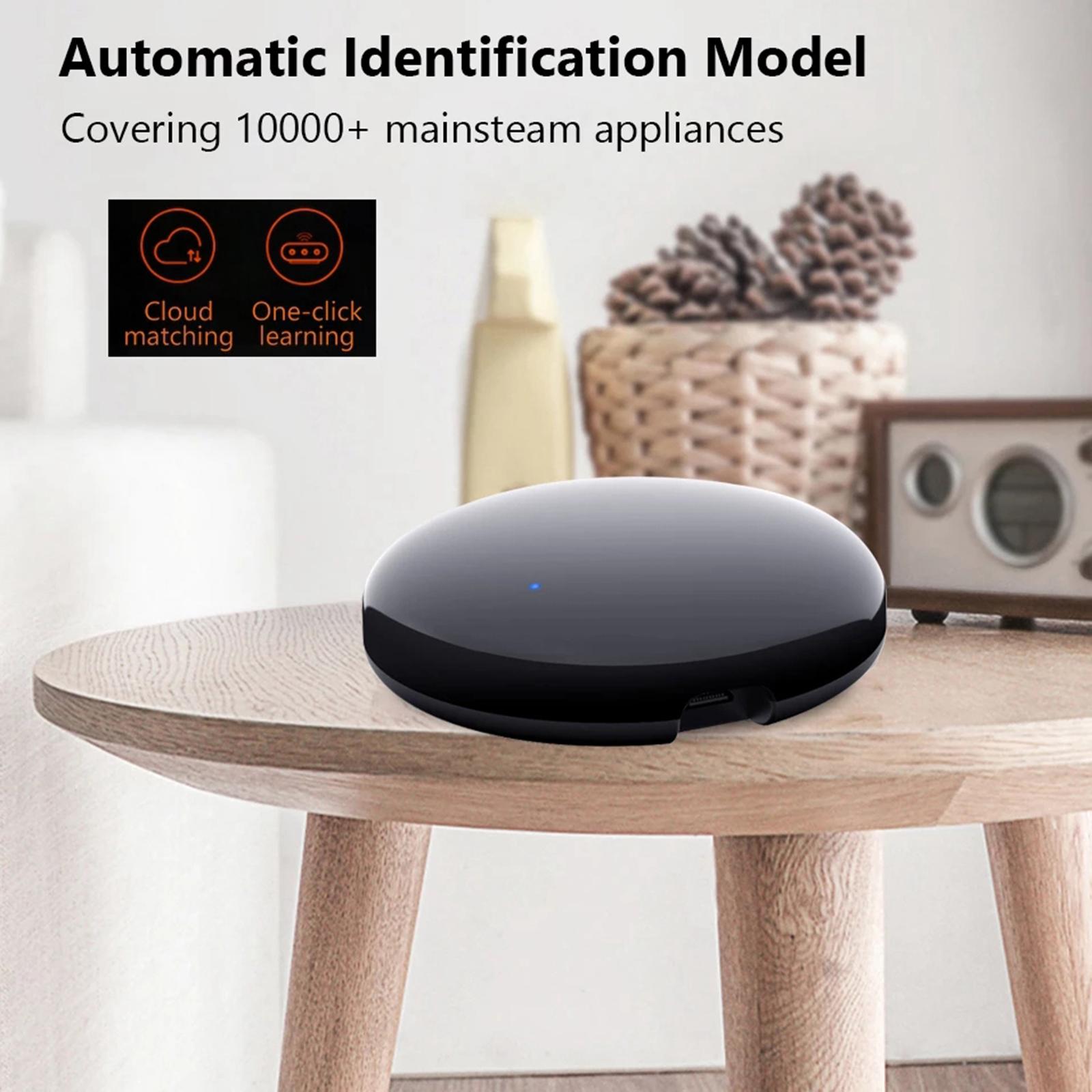 IR Remote Control for Alexa Google Home for TV DVD AC STB etc 6.4cm round