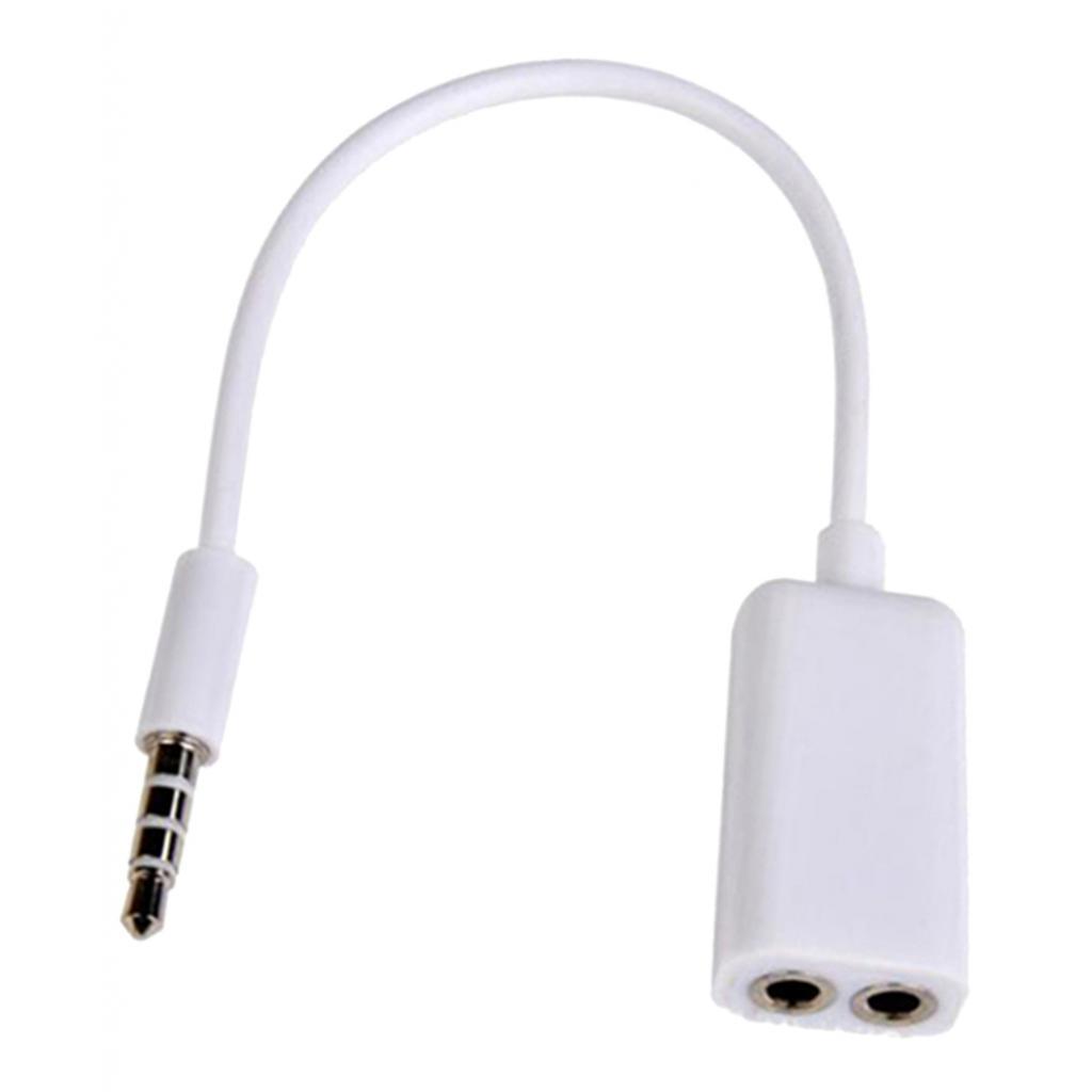 3.5mm 1 Male to 2 Female Audio Splitter AUX Cable