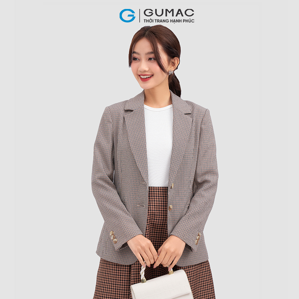 Áo blazer 2 lớp AC12035 thời trang GUMAC