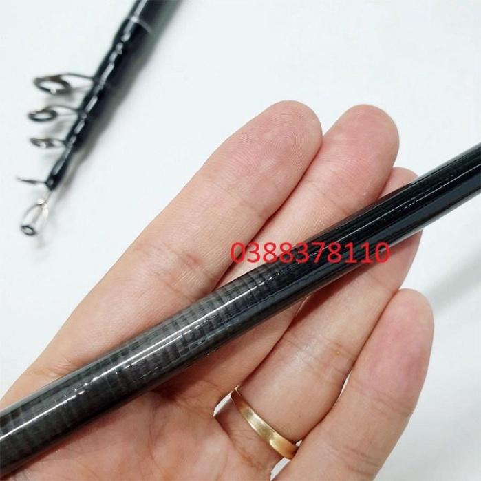 Sale to Combo Lure Ngang ,Bộ Cần Câu Lure Máy Ngang Rút Gọn 60cm Chất Liệu Carbon - xả hàng tồn