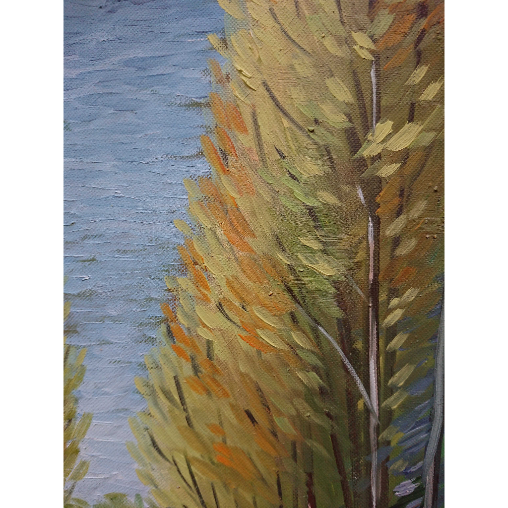 Tranh Sơn Dầu Vẽ Tay 30x40cm - Sang Thu