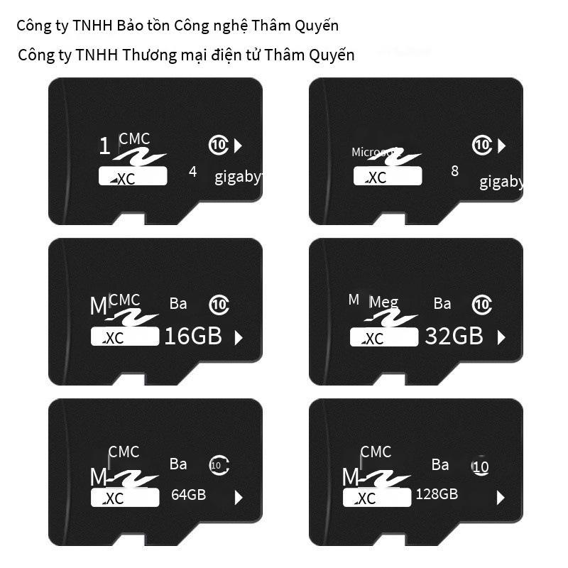 Đảm bảo chất lượng bán hàng trực tiếp Thẻ 8G Thẻ lưu trữ điện thoại di động 64G Thẻ TF 16G Máy ghi âm lái xe 4G Thẻ nhớ 32G 128G