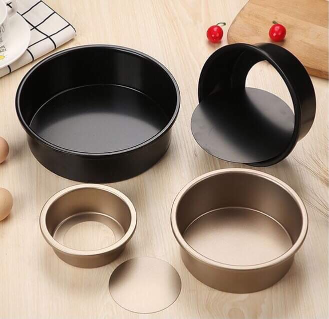 Khuôn tròn đế rời 4inch