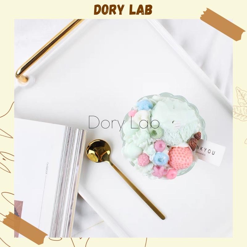 Nến Thơm Ly Kem Kẹo Ngọt Pastel Handmade, Quà Tặng Ý Nghĩa - Dory Lab