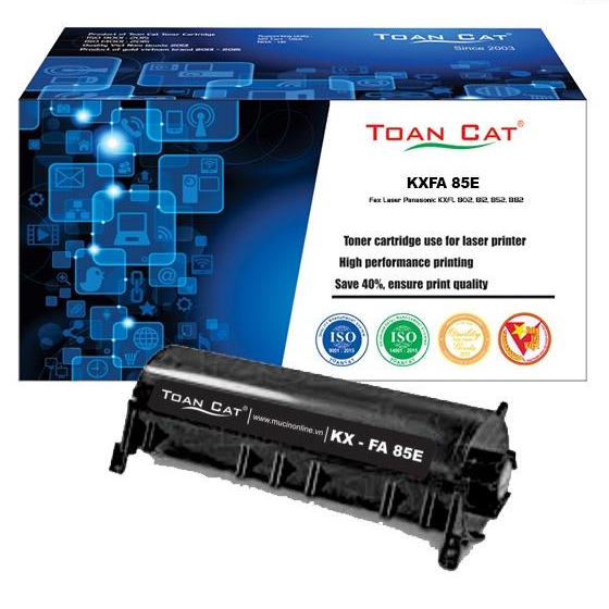 Hộp mực in Toàn Cát - KX - FA 85E dùng cho máy in Fax Laser Panasonic KXFL 802, 812, 852, 882 - HÀNG CHÍNH HÃNG