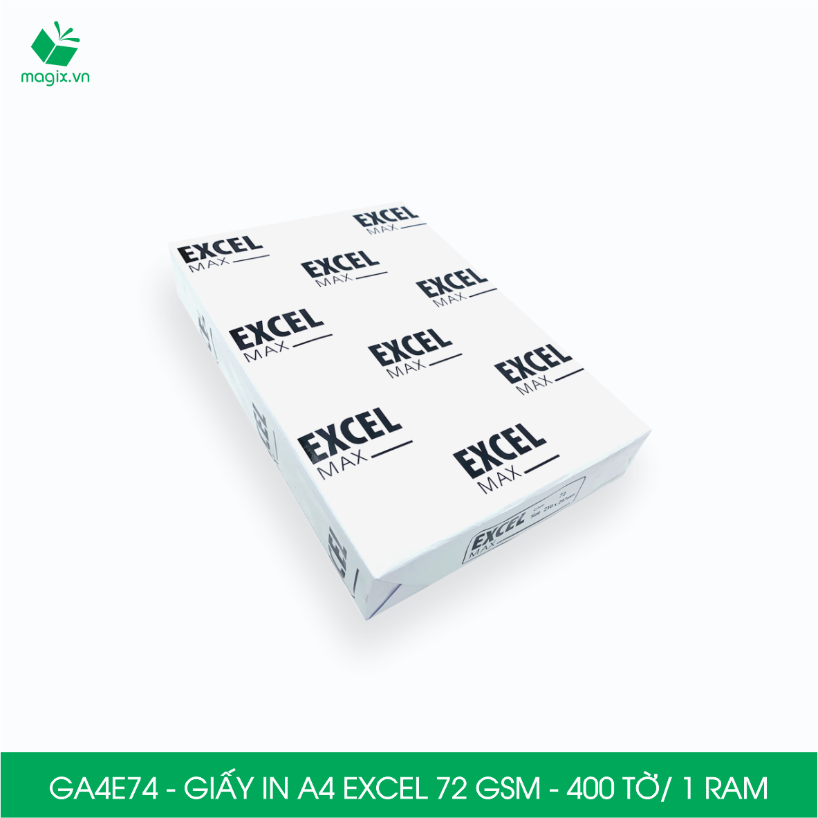 Combo 5 ram Giấy in đơn hàng A4 Excel 72 gsm - Giấy photo A4 giấy in văn phòng