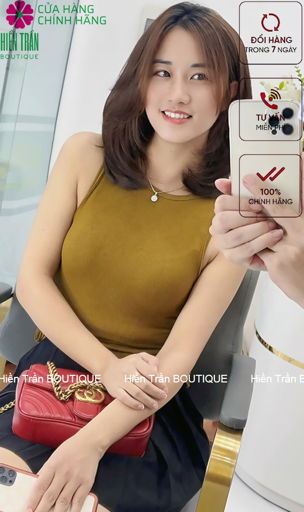 Hình ảnh Áo croptop nữ Hiền Trần BOUTIQUE chất thun tăm kiểu ôm body rút dây 2 bên trơn co giãn thoáng mát freesize ngắn tay thun đẹp