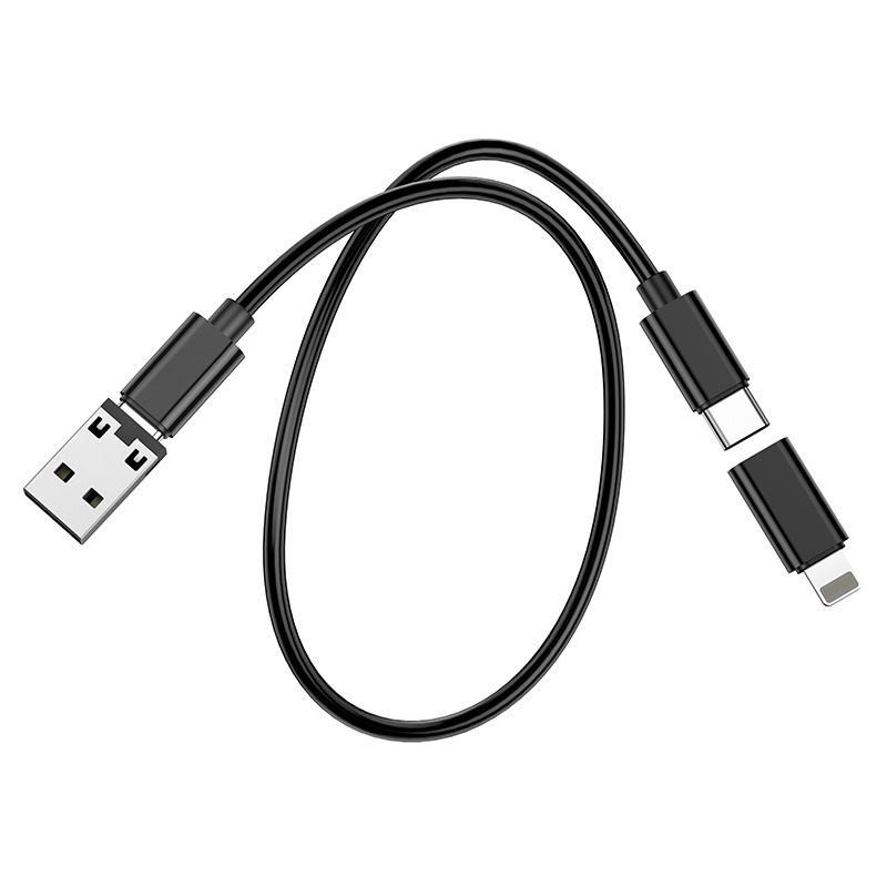 Bộ sạc nhanh dây sạc Đa Năng Type-C to USB ll Micro USB Khe SIM + TF Card + Cáp Sạc Type-C Du Lịch, thích hợp tât cả mẫu điện thoại hiện nay
