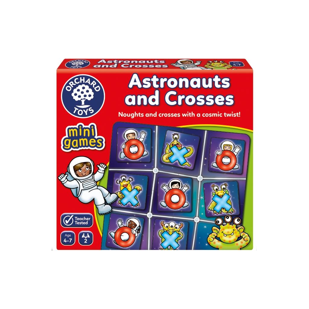 Trò chơi trí tuệ Astronauts and Crosses Mini Game giúp trẻ phát triển sự phối hợp tay mắt