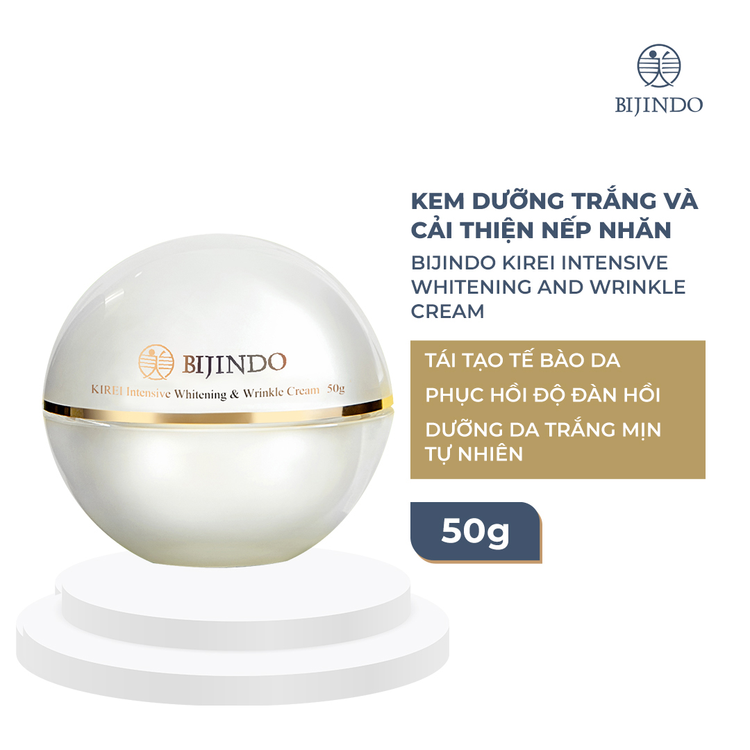 Kem Dưỡng Trắng và Cải Thiện Nếp Nhăn BIJINDO KIREI 50g