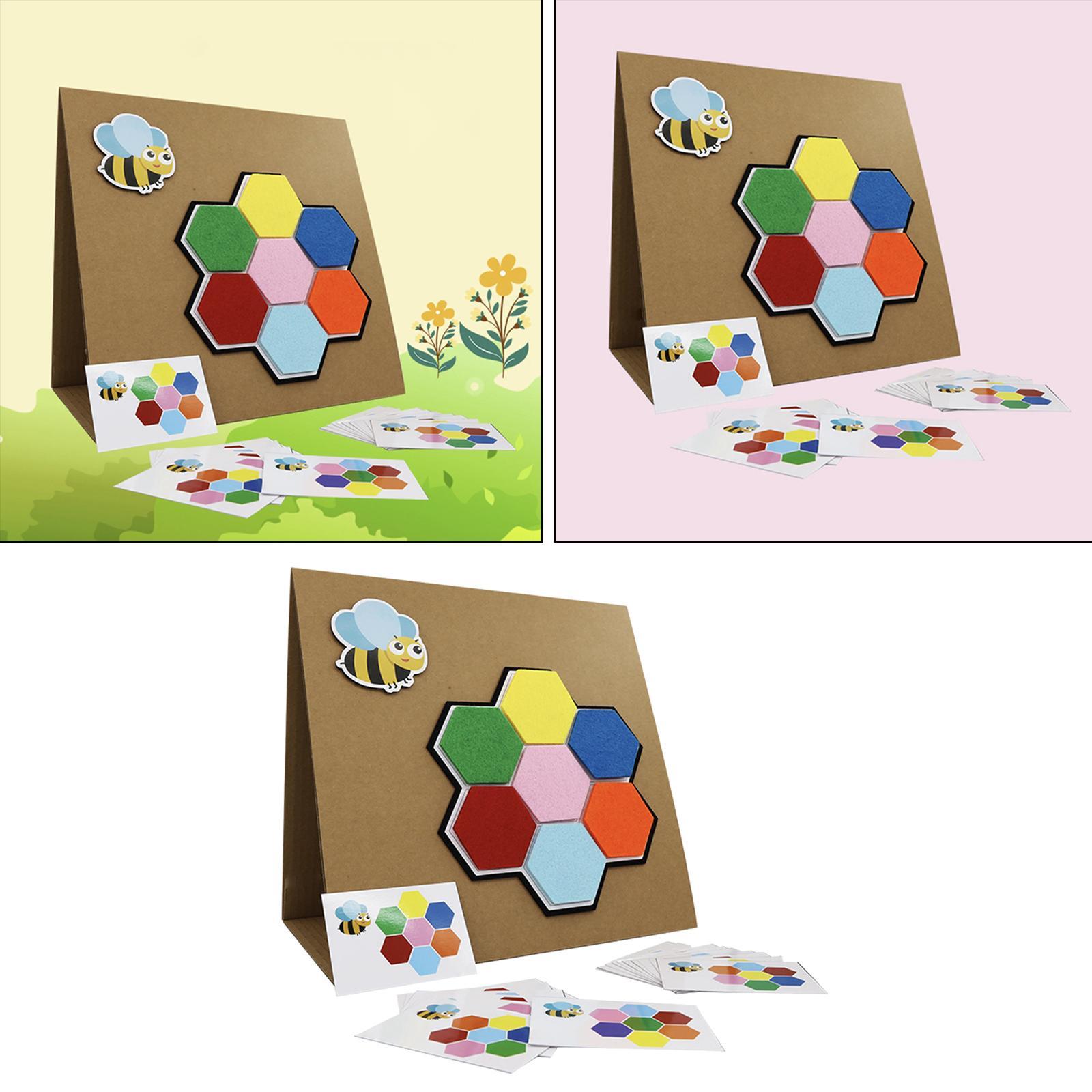 Montessori Material Color Shape Jigsaw Matching Game for Baby Boys Girls