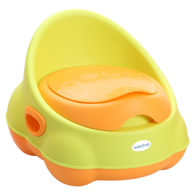 Bô vệ sinh Phi thuyền cho bé  babyhop BH-1112G - Xanh lá