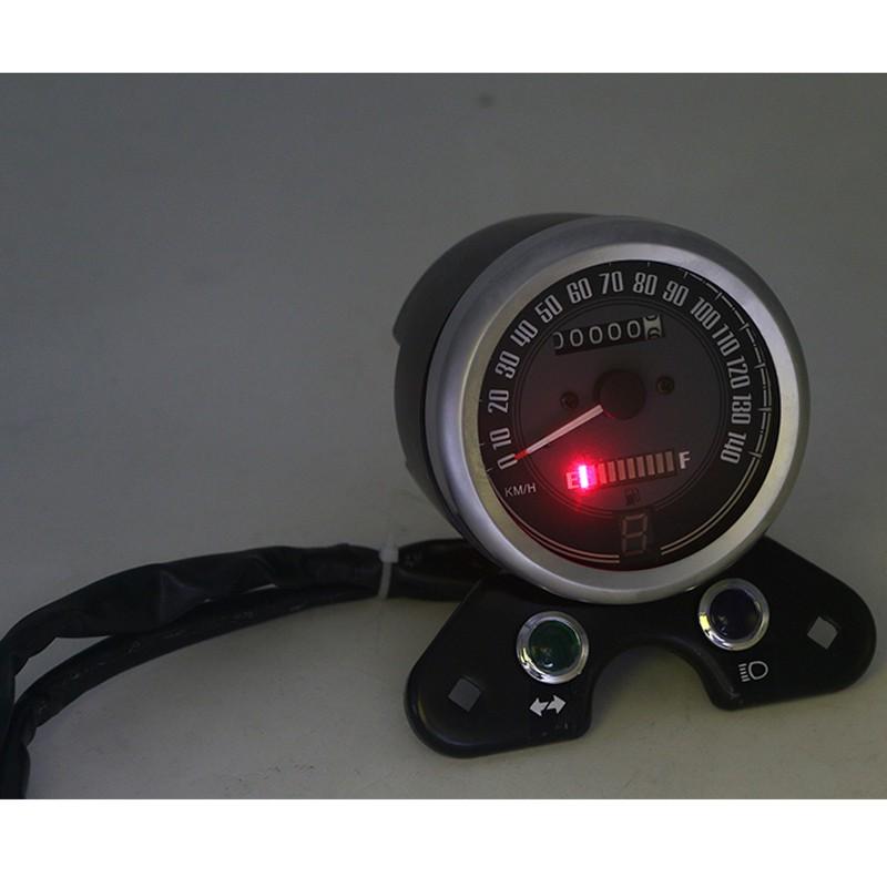 Đồng hồ đo tốc độ / quãng đường đi kèm cổng sạc USB dành cho xe mô tô Honda cg125