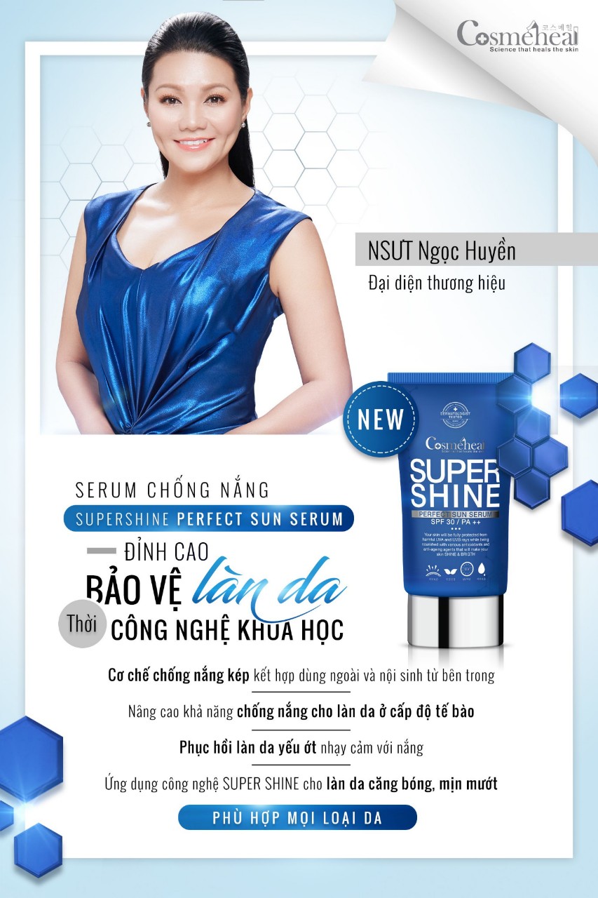 Kem chống nắng COSMEHEAL SUPER SHINE PERFECT SUN SERUM