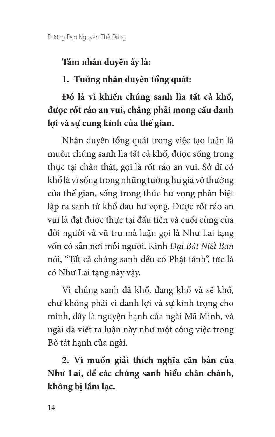 Thực Hành Theo Luận Đại Thừa Khởi Tín