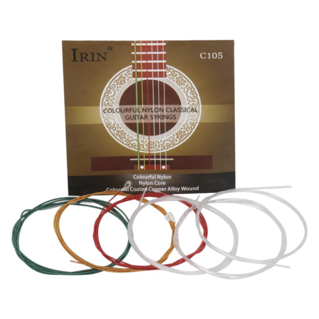 6pcs Guitar Replacement Strings Acoustic Guitar Strings Set Replacement