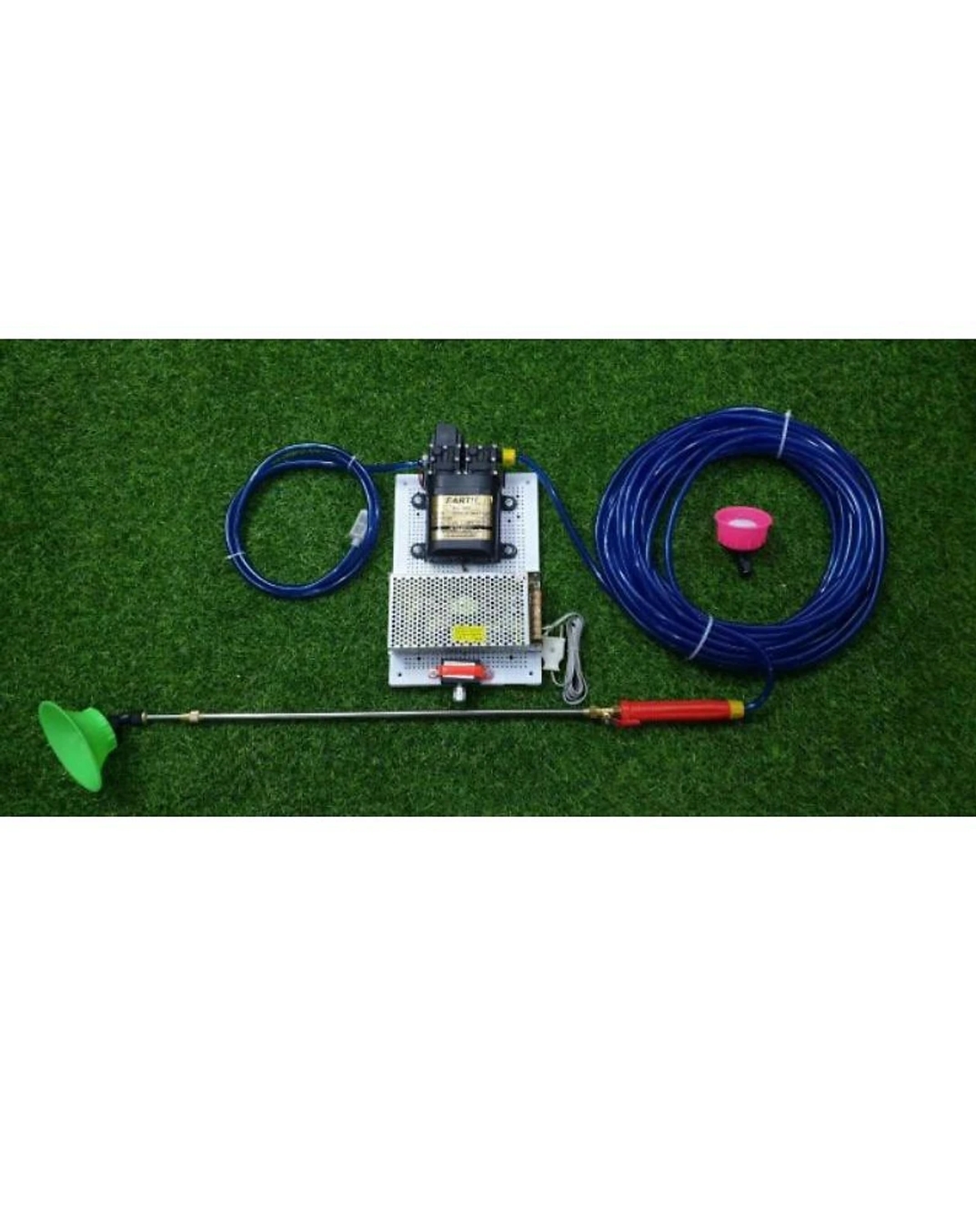 Bộ tưới cây, phun thuốc, tưới lan bơm đôi + 10m dây + điều tốc