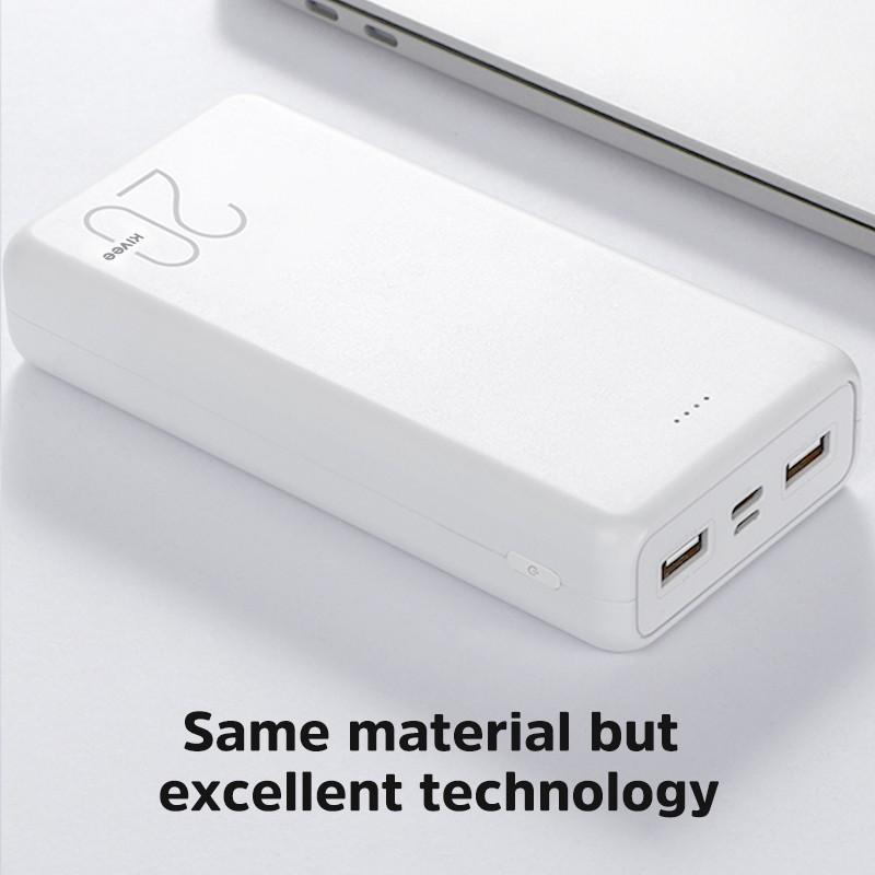 Sạc Dự Phòng Kivee 20000mAh 10000mAh Siêu Bền Tích Hợp Đèn LED Báo Pin Cho iPhone Huawei Samsung OPPO Vivo Xiaomi-- Hàng Chính Hãng