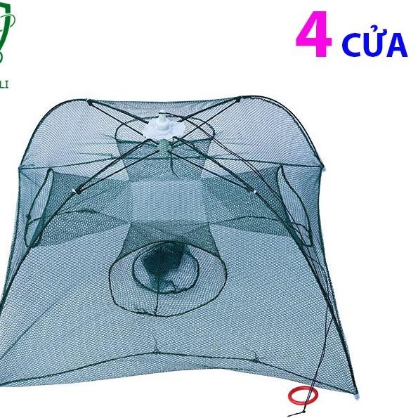 Lưới Bát Quái Bắt Cá, Tôm, Cua, Lươn, Trạch Lồng bát quái, lưới đánh cá LDC-1