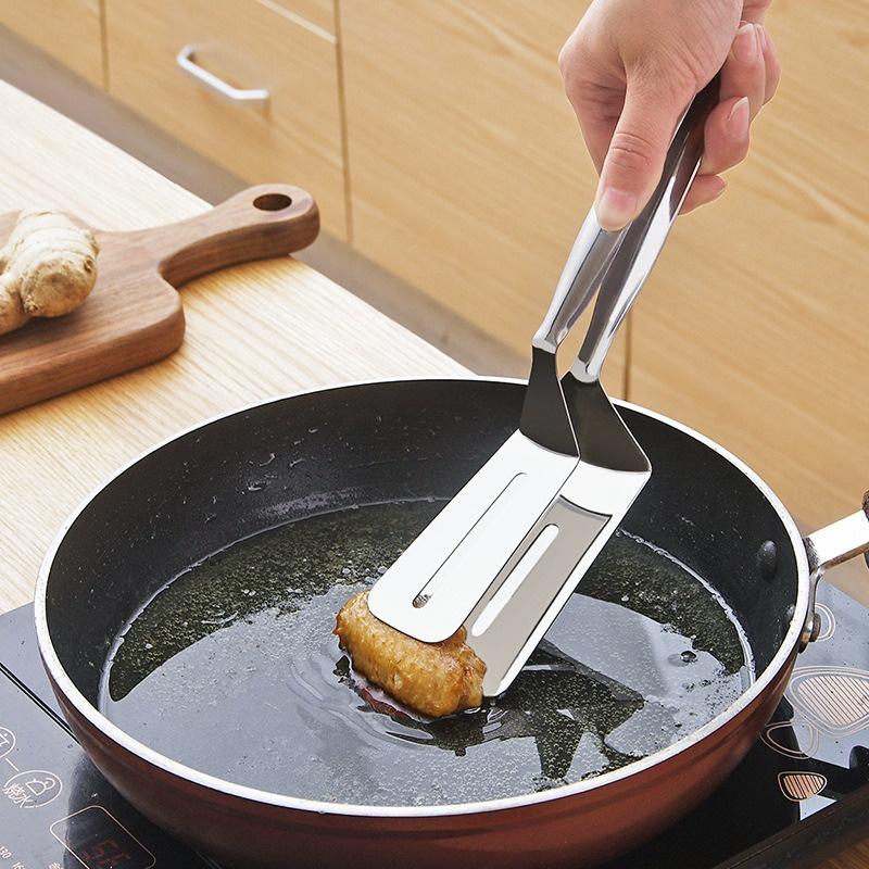 Kẹp Càng Cua Gắp Thức Ăn Đồ Nóng Đá Lạnh Inox