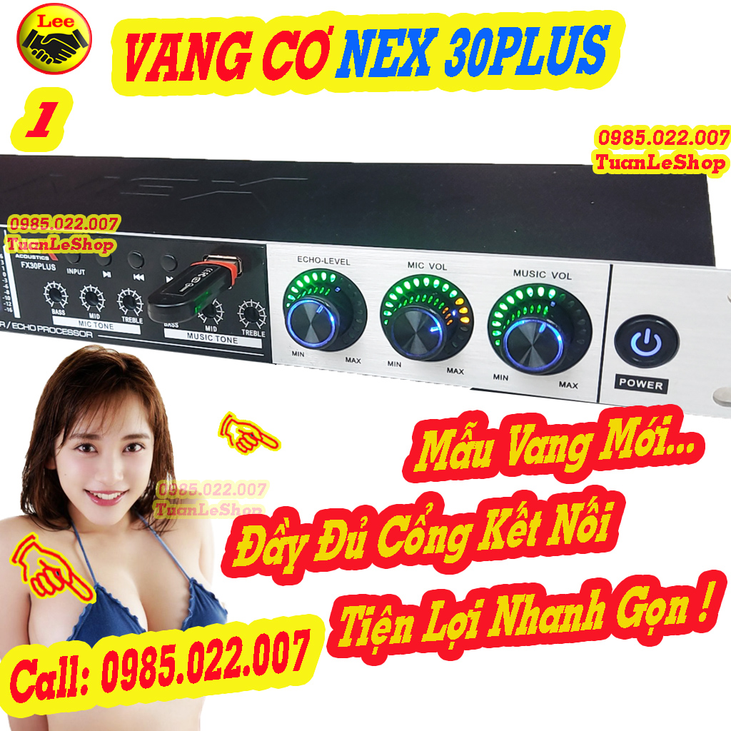 VANG CƠ FX30 PLUS CÓ REVER CAO CẤP – VANG KARAOKE