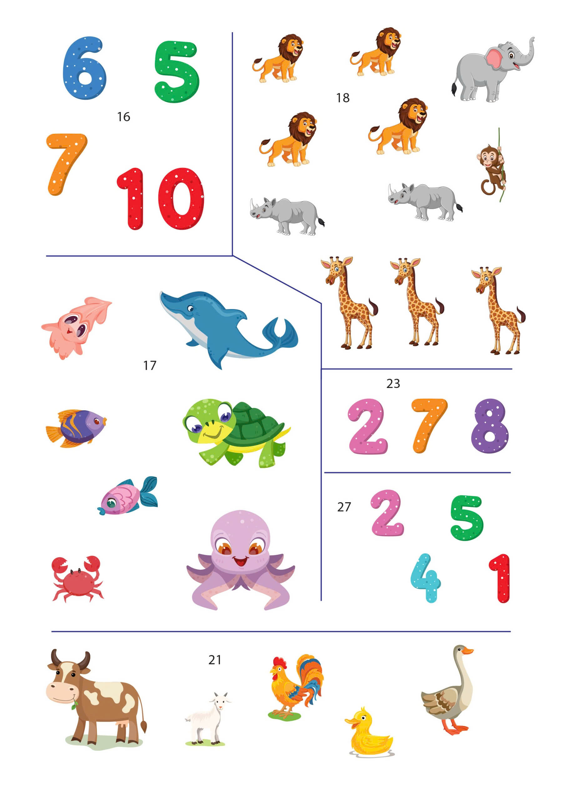 Sách - Chinh phục toán theo phương pháp giáo dục Montessori - Tập 1 - Làm quen với số đếm