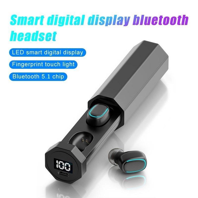 Tai Nghe Bluetooth Không Dây HiFi TWS A7 TWS 9D Âm Thanh Nổi Hỗ Trợ Dấu Vân Tay