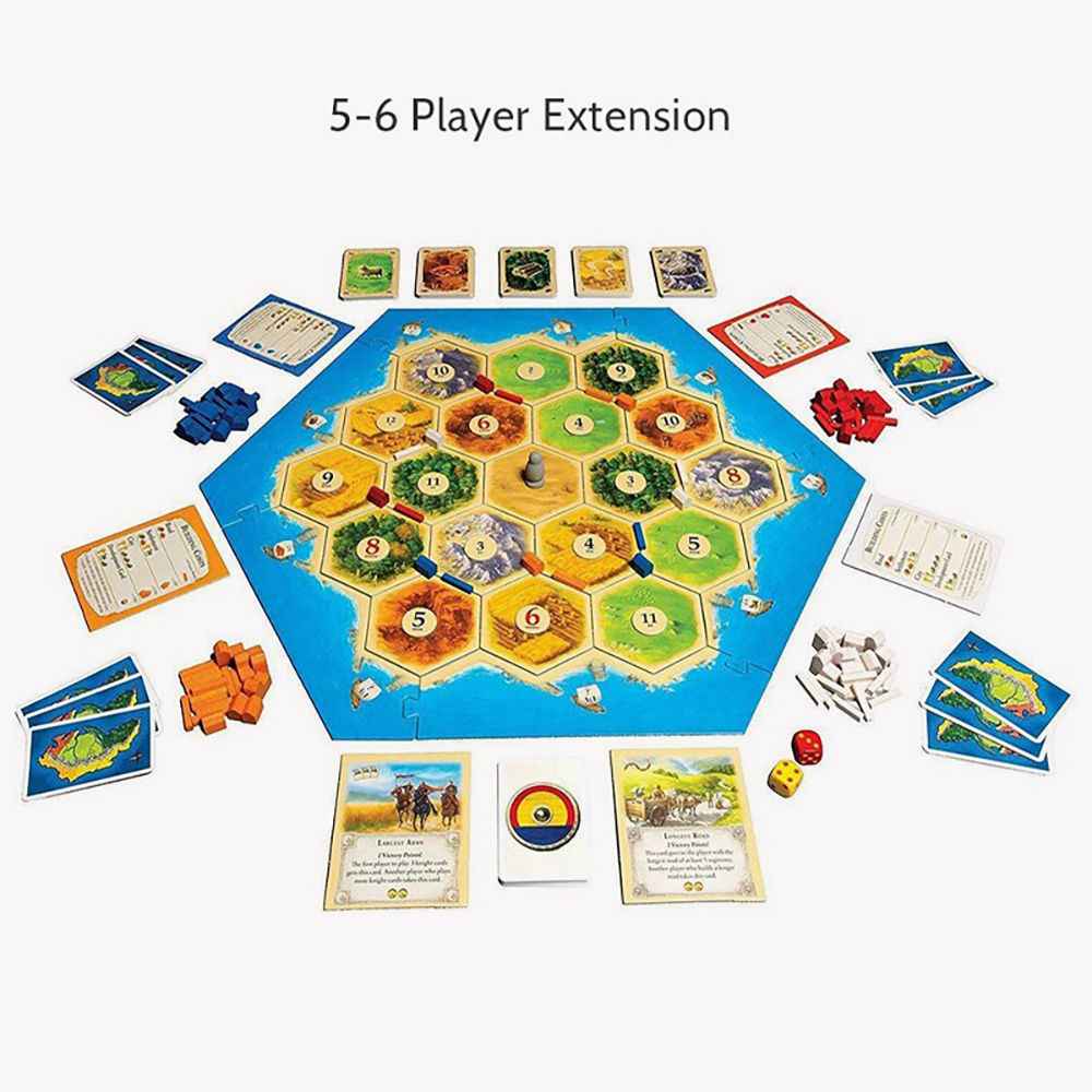 Bộ trò chơi Board Game Catan Extension Seafarers Bản Mở Rộng 5-6 Người Chơi