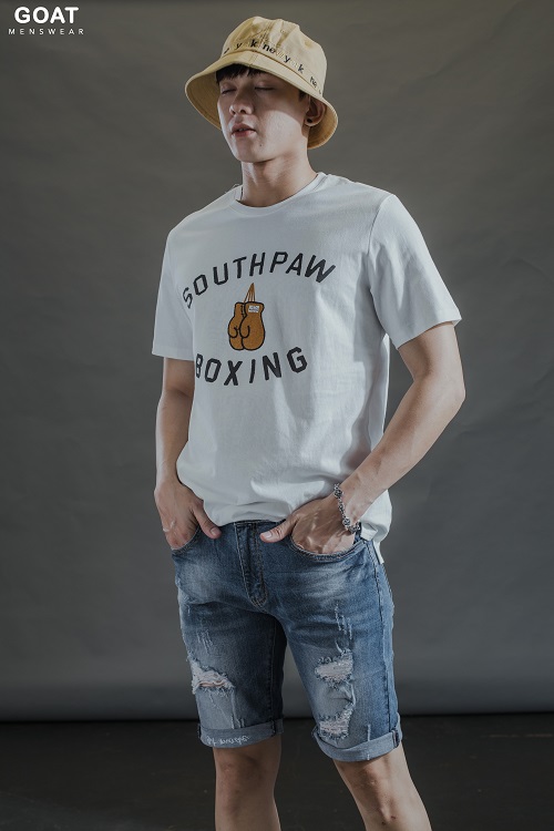 Quần Short Jean Thời Trang Nam GOAT MENSWEAR