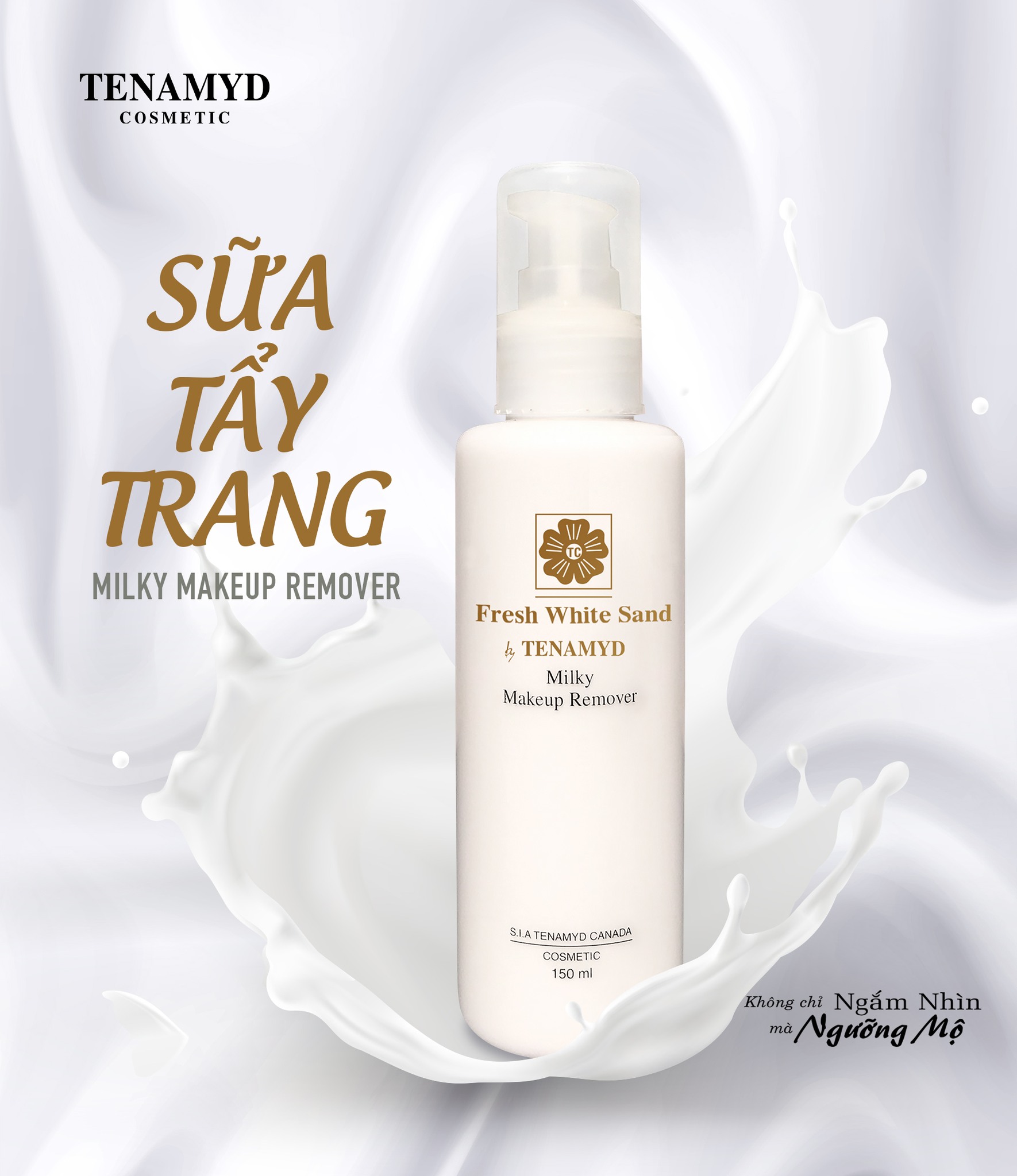 Sữa tẩy trang TENAMYD Milky Makeup Remove 150ml