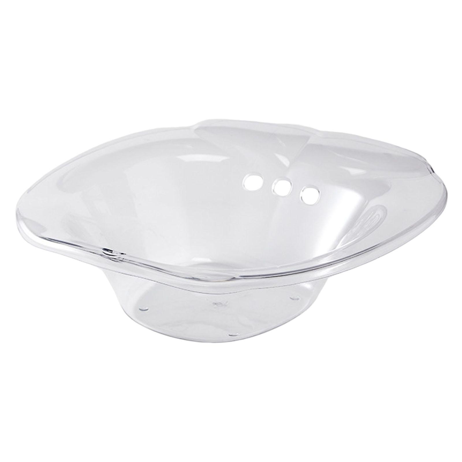 Toilet Bidet Overflow Bidet Basin for for Postpartum Care women Transparent