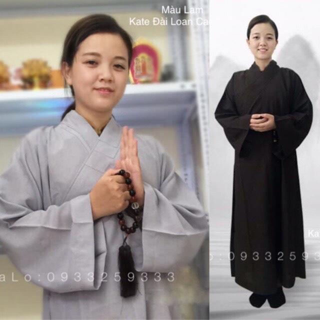 ĐỒ LAM ĐI CHÙA  Áo Tràng Phật Tử Vải Đài Loan Cao Cấp