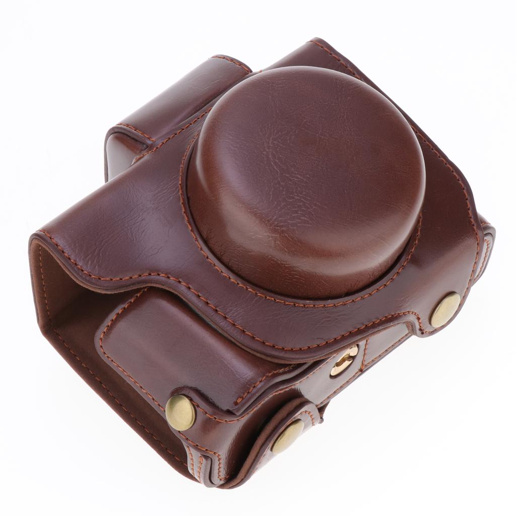 PU Leather Camera Case Protective Cover for  G1 X Mark III