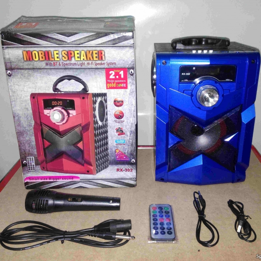 Loa Bluetooth Karaoke RX-302 âm thanh siêu hay